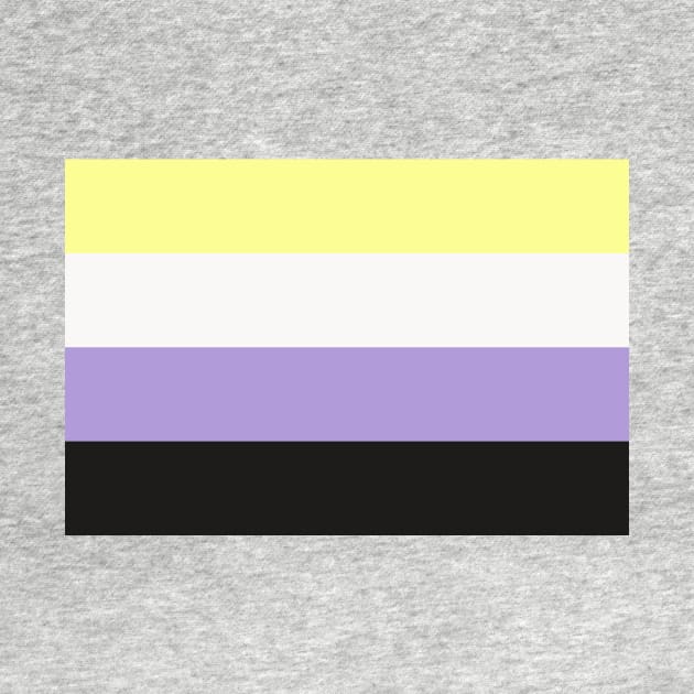 Pastel Enby Pride Flag by dikleyt